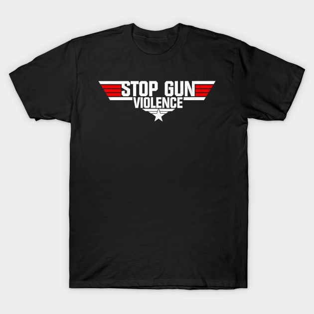 Stop gun violence T-Shirt by geekmethat